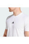Designed For Training Erkek Beyaz Bisiklet Yaka Tişört