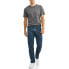 Фото #2 товара George Relaxed Fit Jeans Big Mens 44X32 Blue 100% Cotton Pull-On 5 Pockets Solid