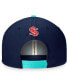 Men's Cream, Deep Sea Blue Seattle Kraken 2024 NHL Winter Classic Snapback Hat