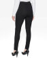 ფოტო #2 პროდუქტის Women's Button Detail Ponte Pants