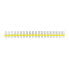 Straight goldpin 1x40 connector with 2,54mm pitch - yellow - 10pcs. - justPi