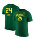 Men's Jewell Loyd Green Seattle Storm Explorer Edition Name and Number T-shirt Зеленый, L - фото #1