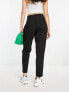 ASOS DESIGN smart tapered trouser in black