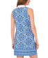 ფოტო #2 პროდუქტის Women's Printed Collared Shift Dress