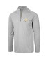 Фото #3 товара Куртка унисекс Levelwear Сан-Диего Падрес серого цвета с логотипом Orion Historic на молнии вдоль четверти