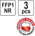 Yato Półmaska filtrująca FFP1/P 3szt. (YT-74870)