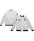 ფოტო #2 პროდუქტის Men's White St. Louis Cardinals City Collection Satin Full-Snap Varsity Jacket