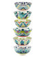 Фото #2 товара Talavera Set of 6 All Purpose Bowls, 4.75" 6 Asst