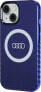 Фото #2 товара Audi Audi IML Big Logo MagSafe Case iPhone 15 / 14 / 13 6.1" niebieski/navy blue hardcase AU-IMLMIP15-Q5/D2-BE