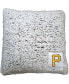 Фото #1 товара Pittsburgh Pirates 16" x 16" Frosty Sherpa Pillow