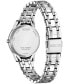 ფოტო #3 პროდუქტის Eco-Drive Women's Classic Stainless Steel Bracelet Watch 29mm