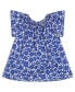 ფოტო #5 პროდუქტის Girls Molly Smocked Neck Flutter Sleeve Top