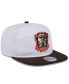 ფოტო #4 პროდუქტის Men's White/Brown Cleveland Browns 2024 NFL Training Camp Golfer Snapback Hat