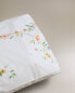 (200 thread count) floral print percale pillowcase