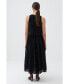 ფოტო #2 პროდუქტის Women's Halter Neck Maxi Dress