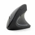 Wireless Mouse GEMBIRD MUSW-ERGO-01 Black Monochrome 1600 dpi