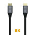 Фото #1 товара Кабель HDMI Aisens A150-0426 Чёрный Черный/Серый 1 m