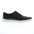 Фото #1 товара Rockport Total Motion Court T-Toe CJ1408 Mens Black Lifestyle Sneakers Shoes 8.5