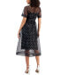 ფოტო #3 პროდუქტის Women's Belted Polka Dot Tea Dress