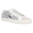 Фото #2 товара Vintage Havana Faith Metallic Lace Up Womens Off White Sneakers Casual Shoes FA