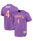 Фото #1 товара Men's Chris Bosh Purple Toronto Raptors 2003 Mesh Name and Number T-shirt