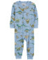 Фото #1 товара Toddler 1-Piece Dinosaur 100% Snug Fit Cotton Footless Pajamas 2T