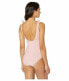 Фото #2 товара LAUREN RALPH LAUREN Women's 172063 Tie Shoulder One-Piece Swimwear Size 14