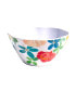 Фото #2 товара Audrey Floral 6" Cereal Bowls 24 oz, Set of 6, Service for 6
