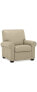 Фото #13 товара Orid 36" Leather Roll Arm Pushback Recliner, Created for Macy's