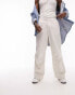 Фото #4 товара Topman parachute trousers in off white