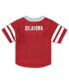 ფოტო #2 პროდუქტის Toddler Boys and Girls Crimson, Gray Oklahoma Sooners Red Zone Jersey and Pants Set