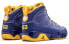 Кроссовки мужские Air Jordan 9 Retro Calvin Bailey жёлто-фиолетовые 42.5 - фото #5