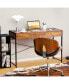 Фото #6 товара Стол рабочий costway Metal Frame Study Table для домашнего офиса