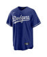 Фото #3 товара Men's Royal Los Angeles Dodgers Big Tall Alternate Replica Team Jersey