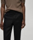 Фото #11 товара Men's Slim-Fit 100% Linen Pants