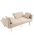 Velvet Sofa, Accent Sofa .Loveseat Sofa With Metal Feet