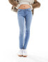 Фото #3 товара Noisy May Allie low rise skinny jeans in light blue