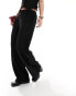 Vero Moda plisse wide leg trouser co-ord in black M - фото #10