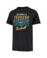 Фото #2 товара Men's Black Distressed Jacksonville Jaguars Last Call Franklin T-shirt