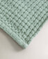 Pack of waffle-knit cotton hand towels (pack of 3)