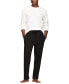 ფოტო #6 პროდუქტის Men's Waffle-Knit Long-Sleeve Crewneck Top