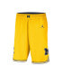 Men's Maize Michigan Wolverines Limited Performance Basketball Shorts