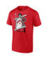 Men's Scottie Barnes Red Toronto Raptors 2022 NBA Rookie of the Year T-shirt