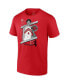 ფოტო #4 პროდუქტის Men's Scottie Barnes Red Toronto Raptors 2022 NBA Rookie of the Year T-shirt