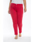 Фото #1 товара Брюки SLINK Jeans женские цветные на средней посадке Слим