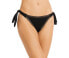 Фото #1 товара Platinum inspired by Solange 285582 Trim Side Tie Bikini Bottom, Size Small