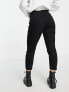Noisy May Petite Mom jeans in black