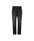 ფოტო #4 პროდუქტის Big Girls Classic Mid-Rise Raw Hem Skinny Jeans with Scrunchie