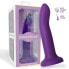 Фото #1 товара Color-Changing Dildo Purple to Pink Size L 21 cm