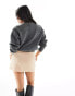 ASOS DESIGN Petite tailored mini skirt in tan 40 - фото #6